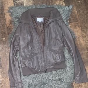 jacket like  leather